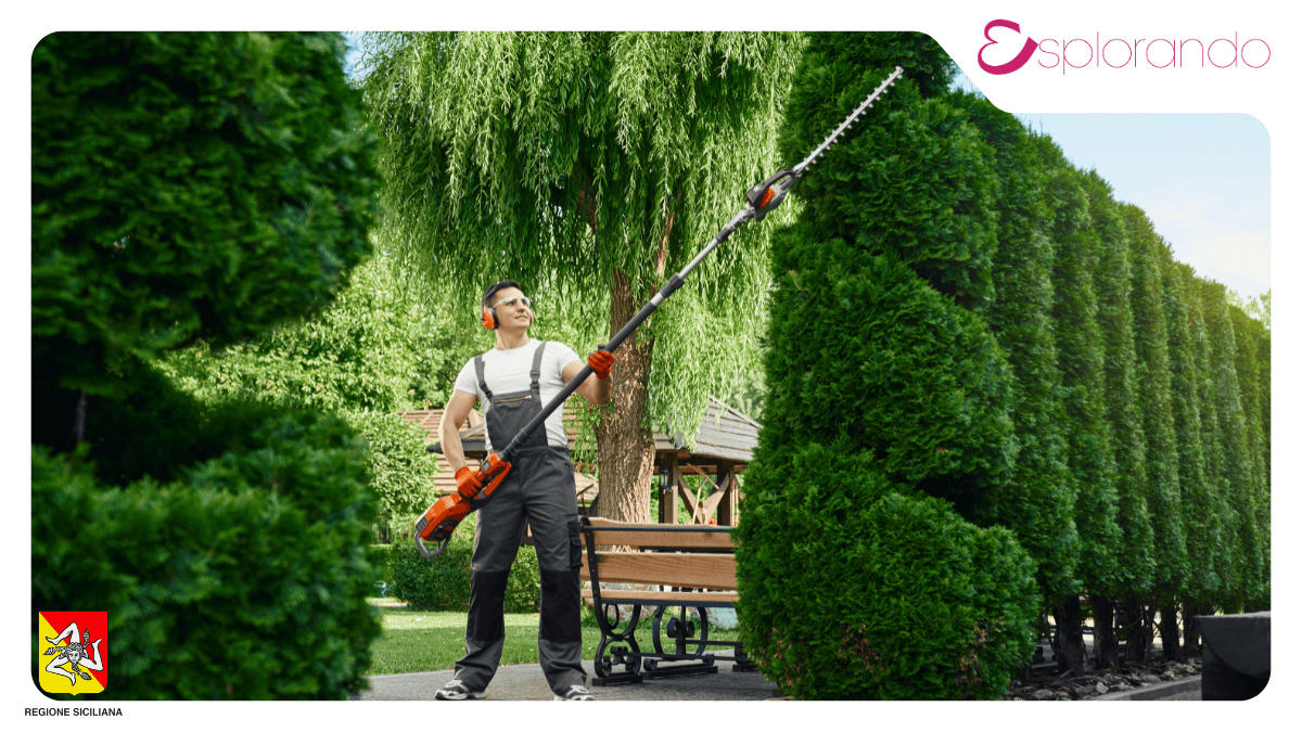 Giardiniere d'Arte per Giardini e Parchi Storici